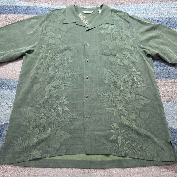 Tommy Bahama Silk Hawaiian 3 Shirt Bundle Men’s XL Floral - Picture 15 of 16